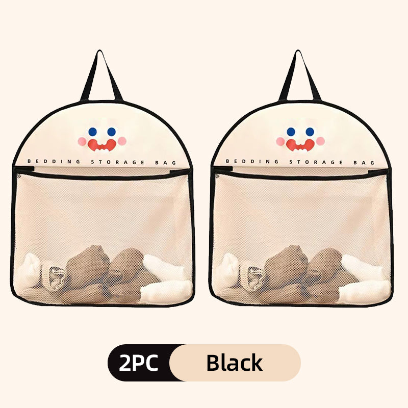 Sac de rangement suspendu en maille visible et polyvalent