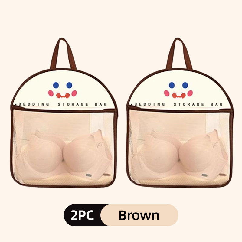 Sac de rangement suspendu en maille visible et polyvalent