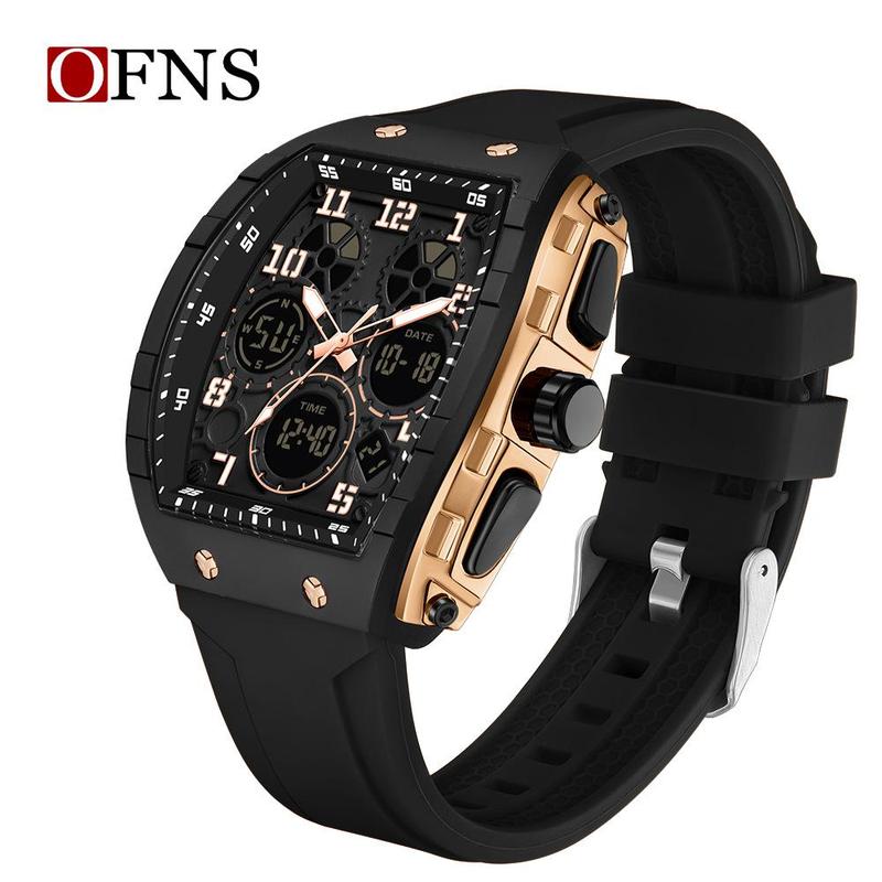 Montre automatique numérique lumineuse pour homme Meet Christmas Sporty