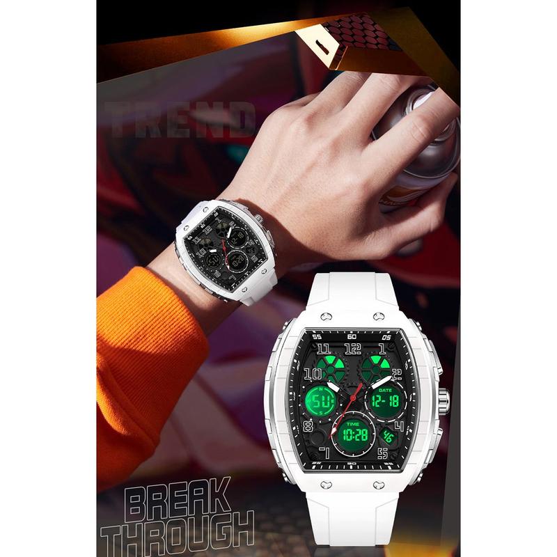 Montre automatique numérique lumineuse pour homme Meet Christmas Sporty