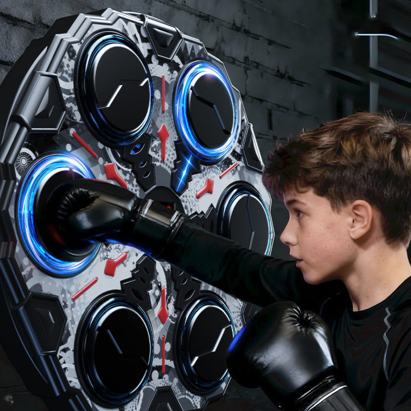 Machine de boxe musicale intelligente interactive