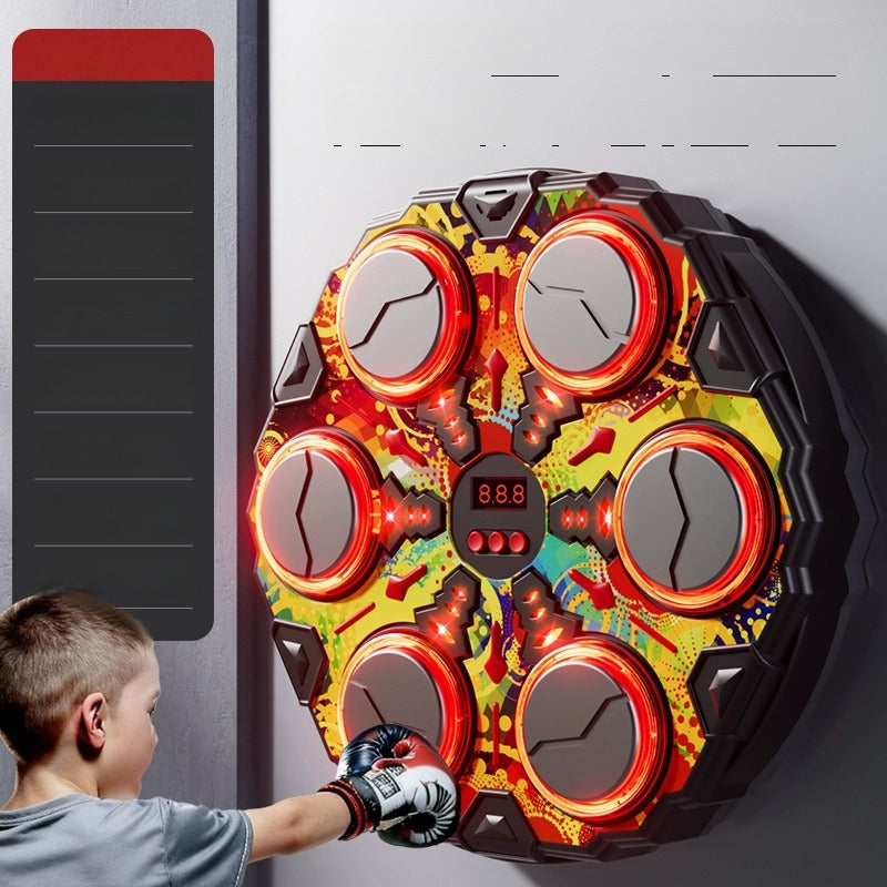 Machine de boxe musicale intelligente interactive