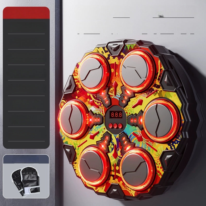 Machine de boxe musicale intelligente interactive