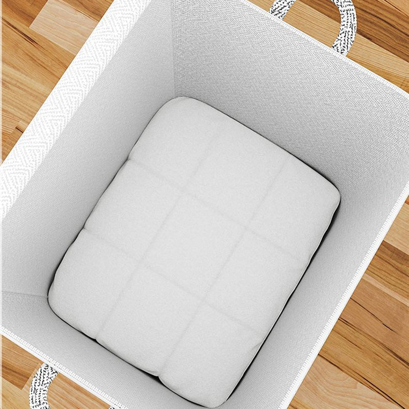 Boîte de rangement extra-large avec couvercle - Polyvalente pour vêtements, couvertures et literie