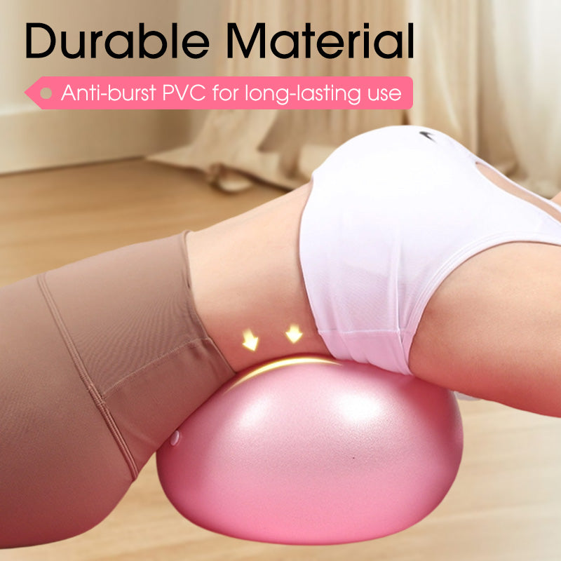 Ballon de Pilates de 23 cm – Anti-éclatement, pompe incluse et idéal pour le fitness