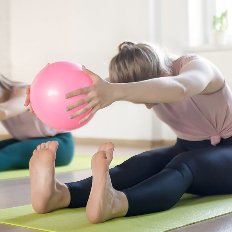Ballon de Pilates de 23 cm – Anti-éclatement, pompe incluse et idéal pour le fitness