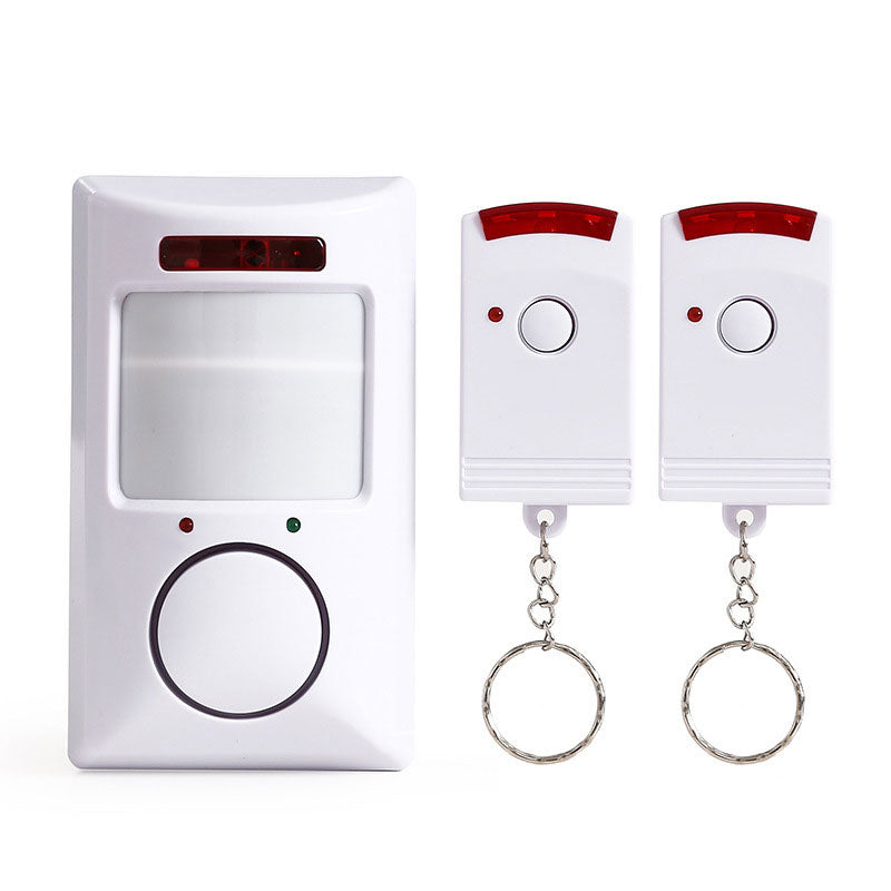 Alarme infrarouge à détecteur de mouvement avec 2 télécommandes