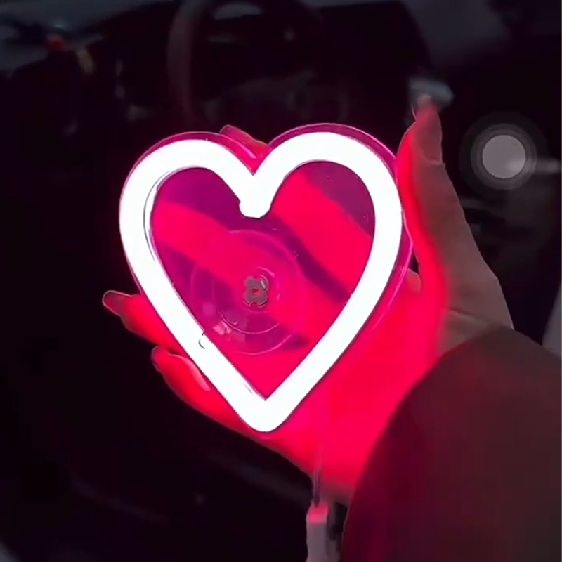 Éclairage d'ambiance solaire pour voiture | Romantique et sans fil !