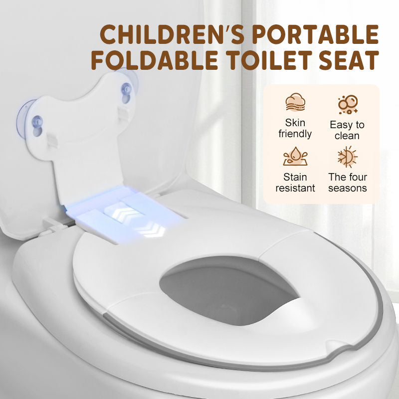 Siège de toilette pliable et portable pour enfants