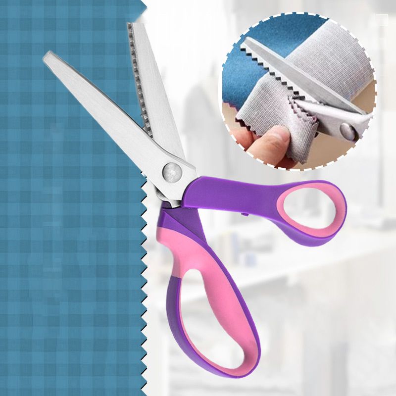 Ciseaux cranteurs TOP PICK 2026 – Acier inoxydable, poignées ergonomiques rembourrées – Parfaits pour la couture, le quilting et le scrapbooking !