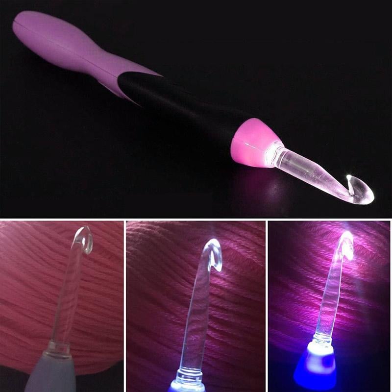 Crochets avec lumière LED, 11 pièces
