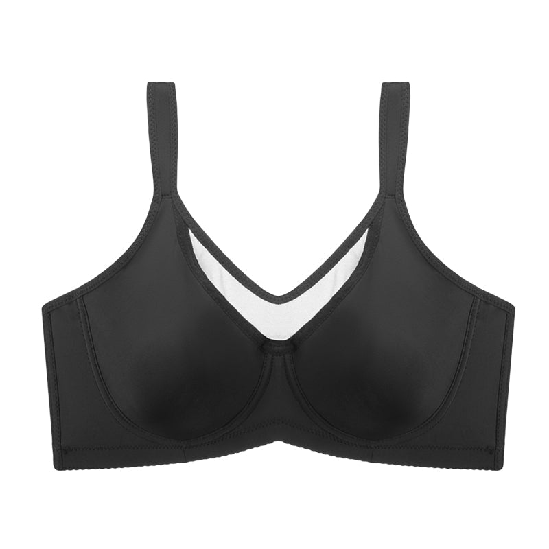Soutien-gorge grande taille élégant et transparent à couvrance totale pour femme