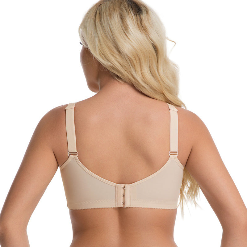 Soutien-gorge grande taille élégant et transparent à couvrance totale pour femme