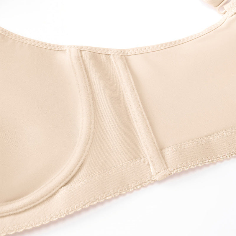 Soutien-gorge grande taille élégant et transparent à couvrance totale pour femme
