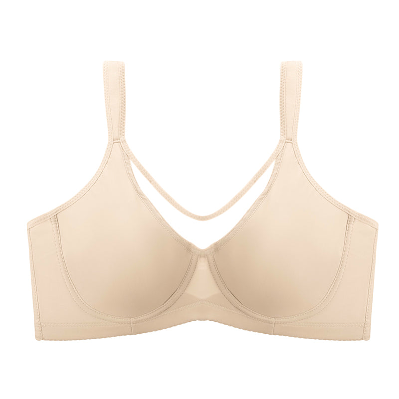 Soutien-gorge grande taille élégant et transparent à couvrance totale pour femme