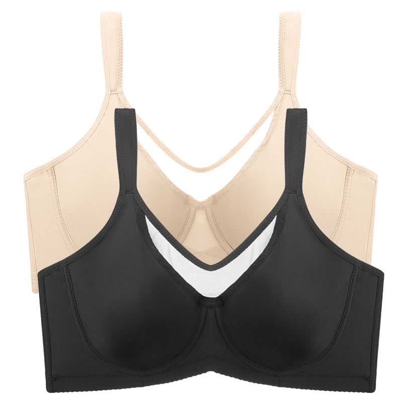 Soutien-gorge grande taille élégant et transparent à couvrance totale pour femme