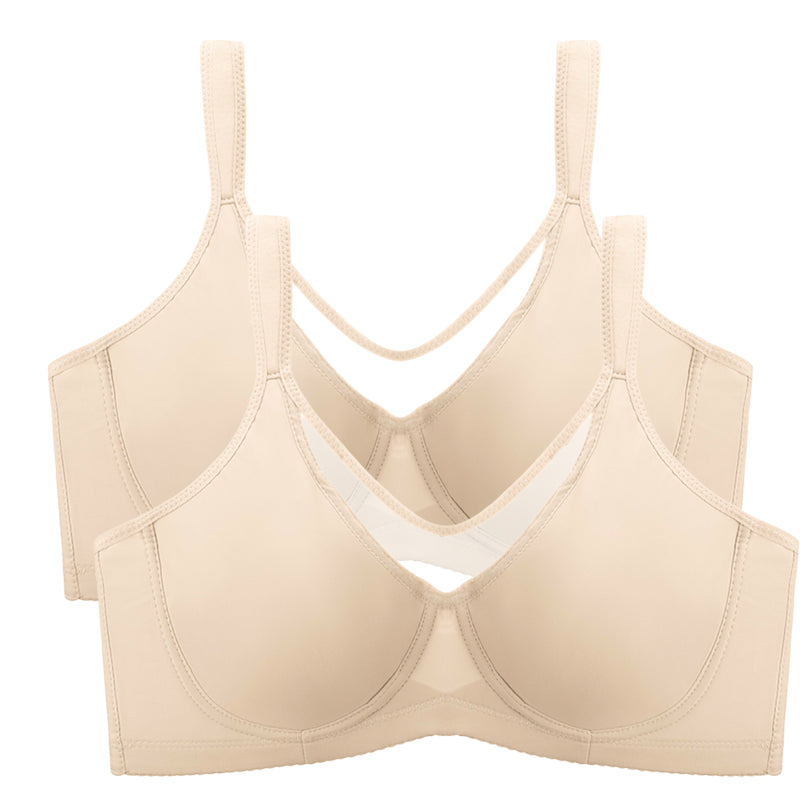 Soutien-gorge grande taille élégant et transparent à couvrance totale pour femme