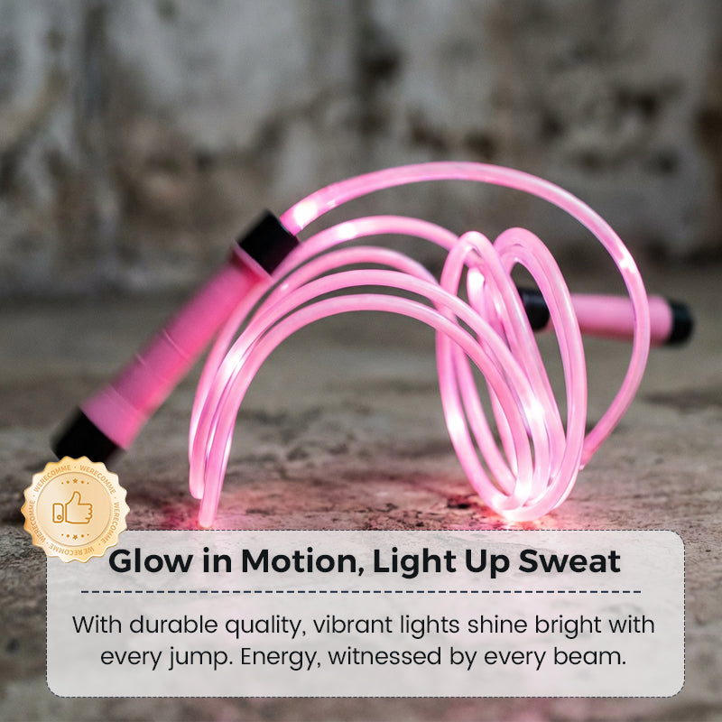 Corde à sauter lumineuse à LED pour enfants