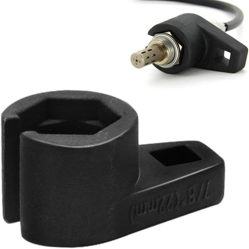 Kit de 5 pièces pour sonde lambda : douille déportée et taraud – Acier CR-V, design à fente latérale et compatibilité universelle pour des réparations rapides et sûres !