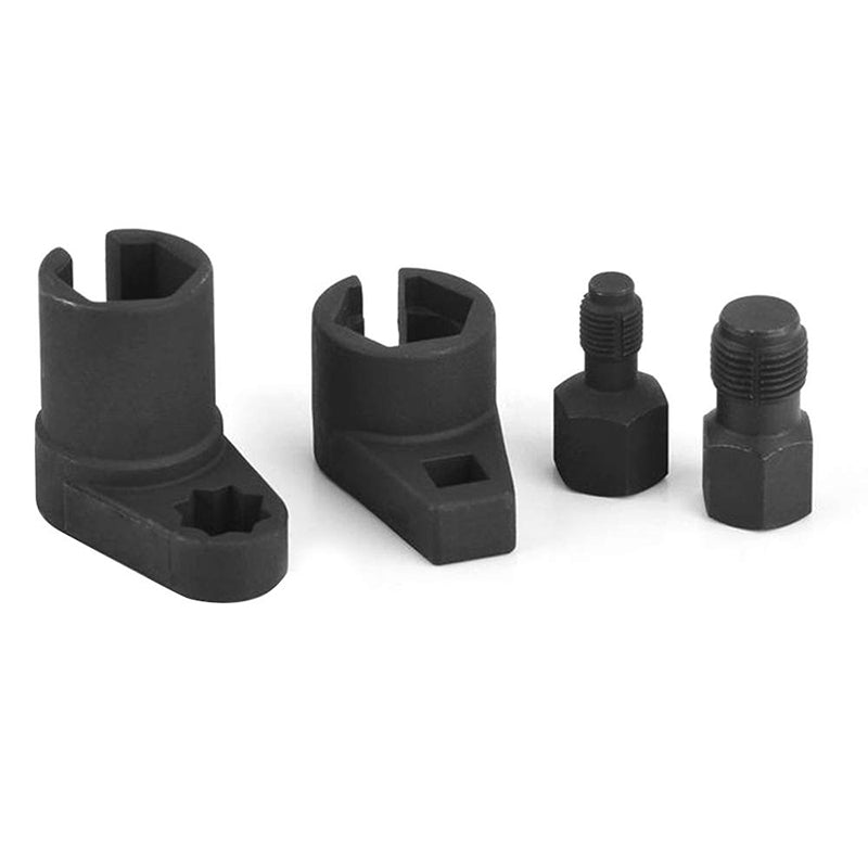 Kit de 5 pièces pour sonde lambda : douille déportée et taraud – Acier CR-V, design à fente latérale et compatibilité universelle pour des réparations rapides et sûres !