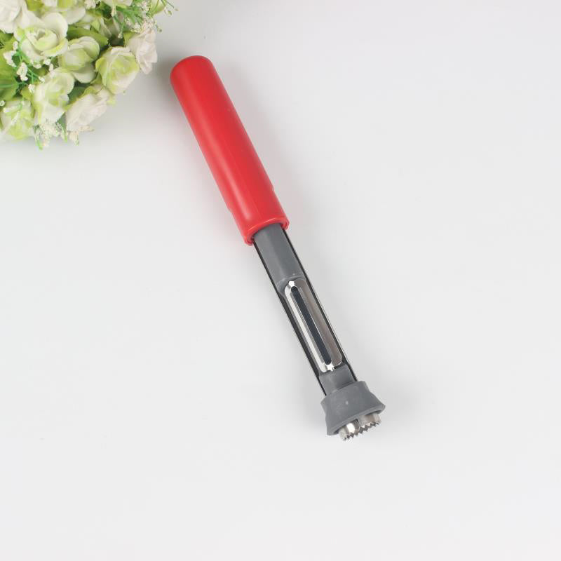 Évidoir et éplucheur 2-en-1 – Acier inoxydable – Plus de 95K vendus – parfait pour une préparation rapide des fruits – facile à utiliser et à nettoyer