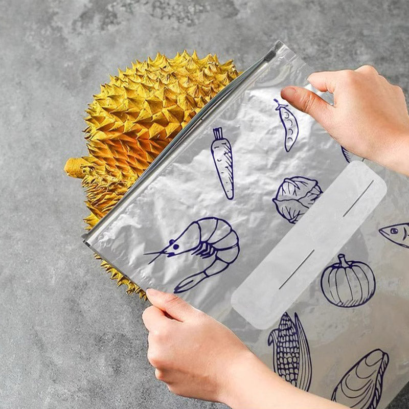Sacs de conservation alimentaires réutilisables en aluminium : Gardez vos aliments frais plus longtemps !