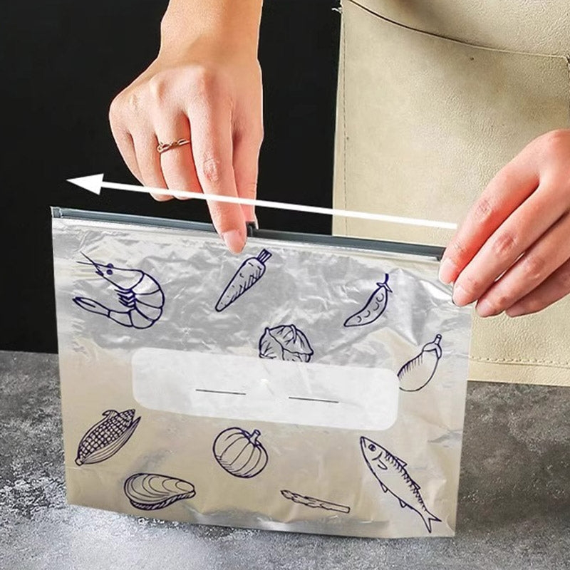 Sacs de conservation alimentaires réutilisables en aluminium : Gardez vos aliments frais plus longtemps !