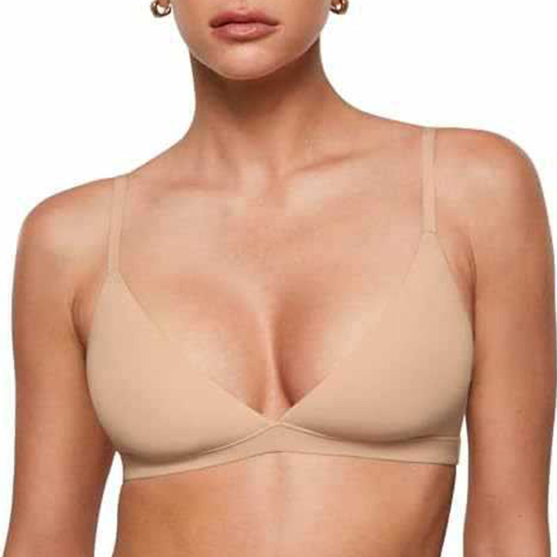 Plus de 80 000 vendus : Bralette triangle sans armatures à maintien effet gel pour femme