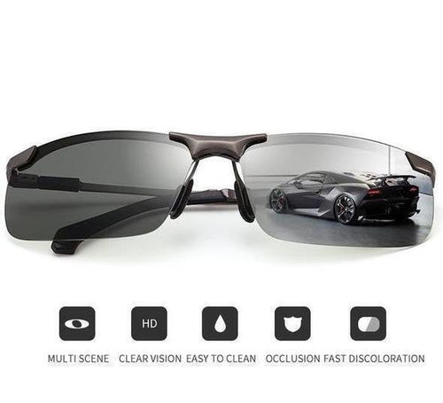 Lunettes de soleil photochromiques 2026 avec verres polarisés antireflets