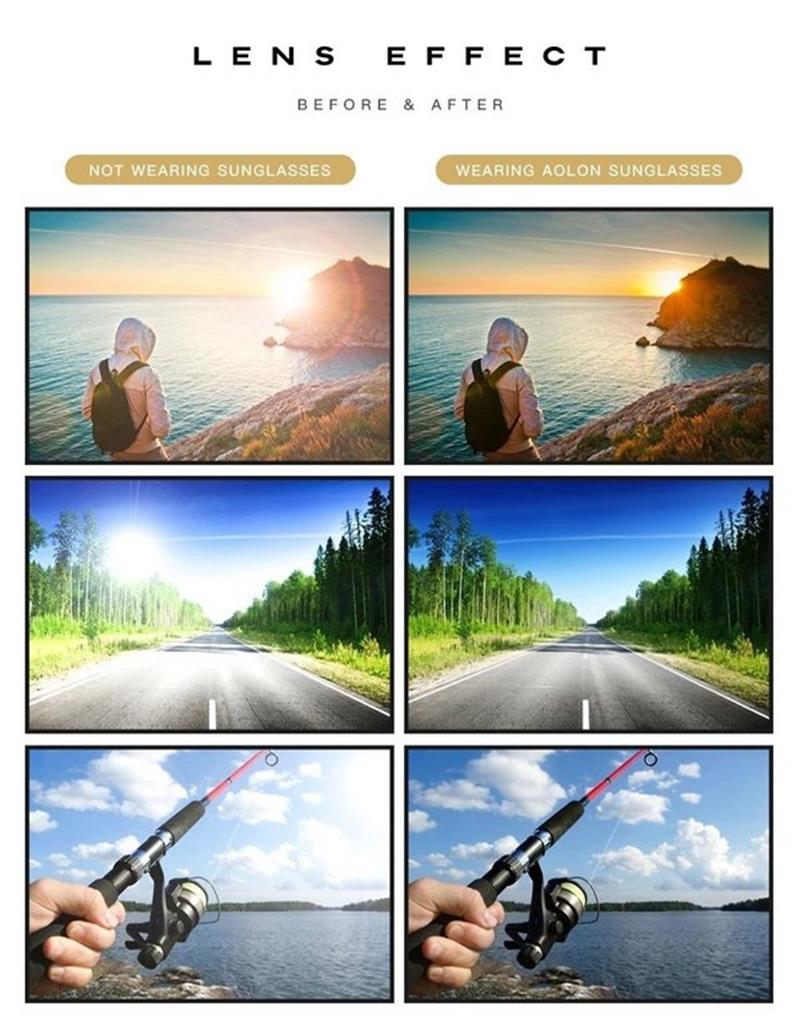 Lunettes de soleil photochromiques 2026 avec verres polarisés antireflets