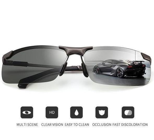 Lunettes de soleil photochromiques 2026 avec verres polarisés antireflets
