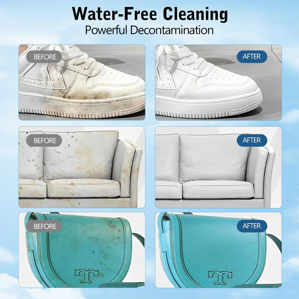 Crème Nettoyante Blanche Multi-usage pour Chaussures sans Rinçage