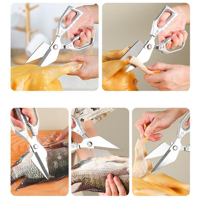 Ciseaux de cuisine multifonctionnels et puissants