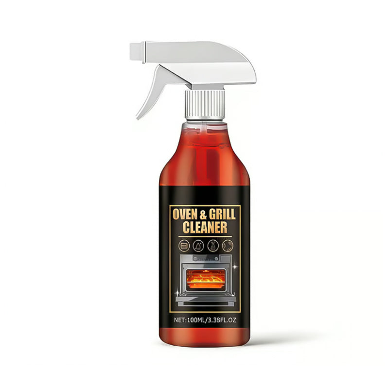 Nettoyant surpuissant pour four et grill : élimine sans effort la graisse et les résidus alimentaires – sans frotter !
