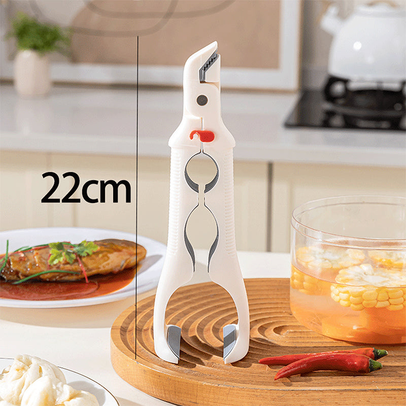 Pince à bol et assiette en silicone 3 en 1