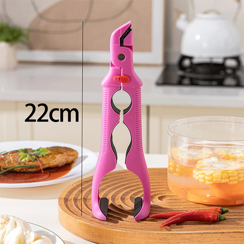 Pince à bol et assiette en silicone 3 en 1