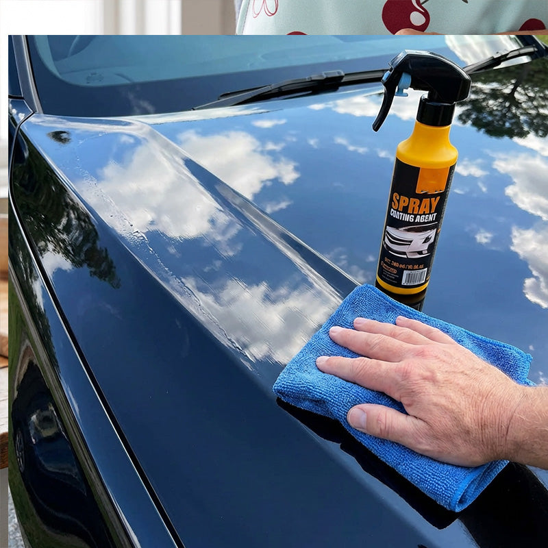 3©\in©\1 SiO2 Céramique Quick Coat Spray – Lavage sans Eau, Brillance sans Traces et Protection Perlant la Pluie (UK)