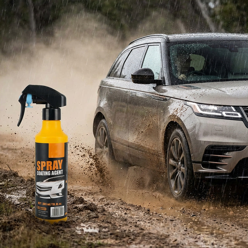 3©\in©\1 SiO2 Céramique Quick Coat Spray – Lavage sans Eau, Brillance sans Traces et Protection Perlant la Pluie (UK)