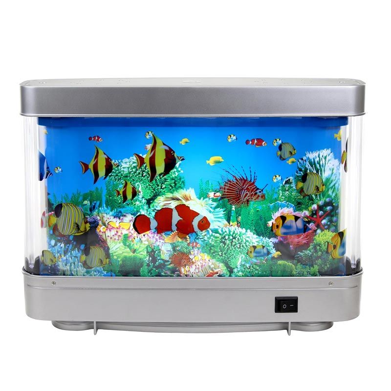 Choix de cadeau - Lampe d'aquarium de poissons tropicaux artificiels