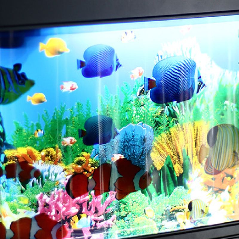 Choix de cadeau - Lampe d'aquarium de poissons tropicaux artificiels