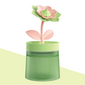 Personnalisez votre humidificateur Mist & Mood Flower avec ses deux modes de pulvérisation et sa veilleuse 7 couleurs