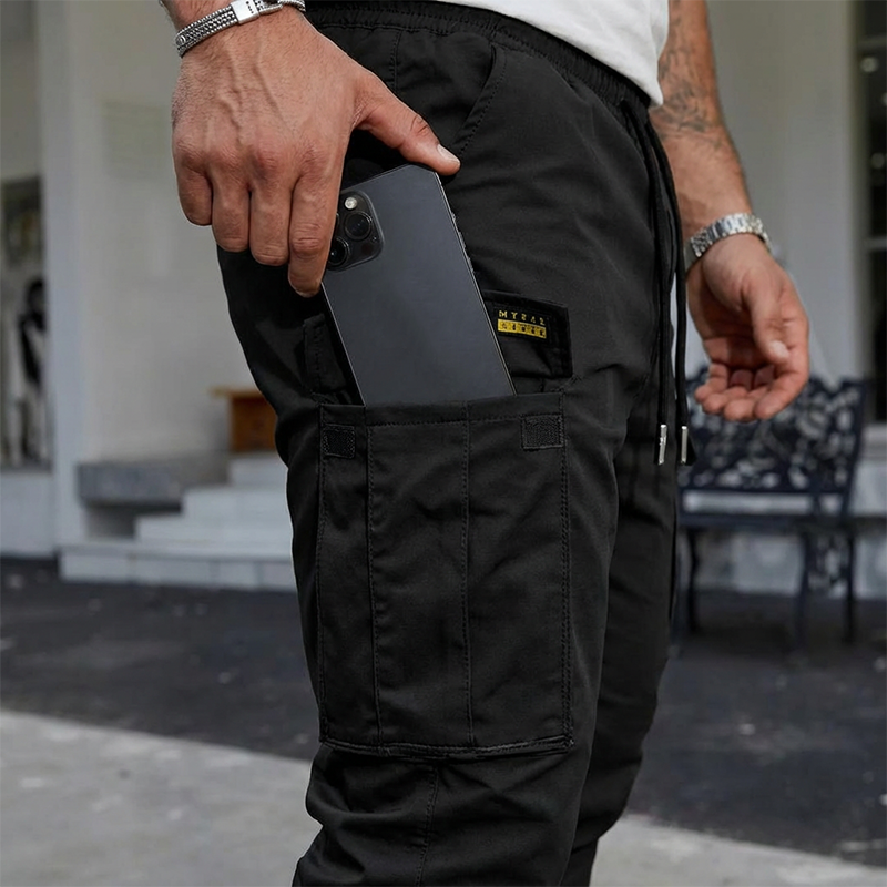Pantalon Cargo Homme Décontracté – Élégant, Confortable & Ajustable