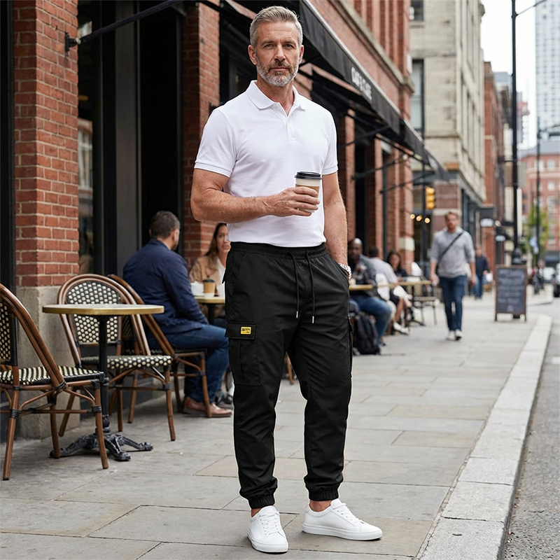 Pantalon Cargo Homme Décontracté – Élégant, Confortable & Ajustable