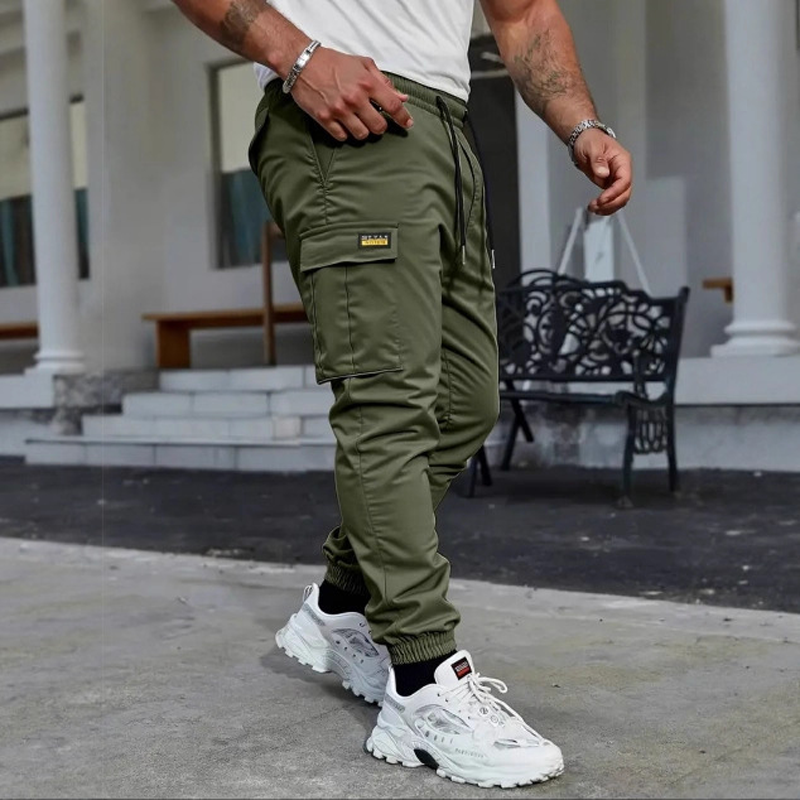 Pantalon Cargo Homme Décontracté – Élégant, Confortable & Ajustable