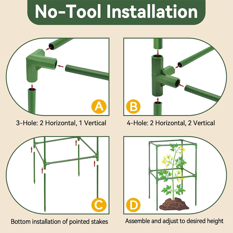 Support pour Plantes Modulaire Réglable