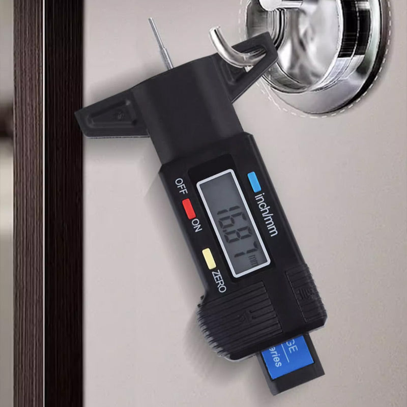 Compteur numérique de profondeur de bande de roulement de pneu de voiture