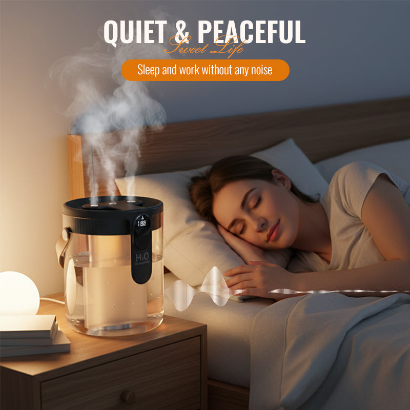 Humidificateur portable sans fil avec veilleuse