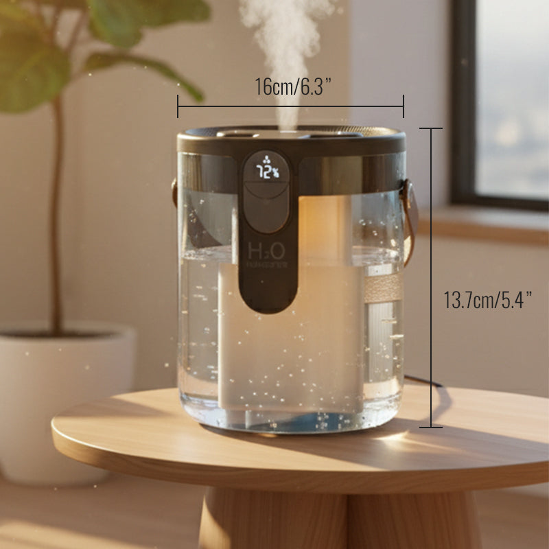 Humidificateur portable sans fil avec veilleuse