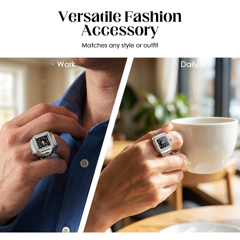 Bague-montre en alliage
