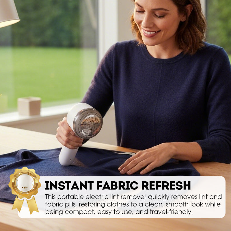 Éliminateur de peluches électrique portable pour vêtements